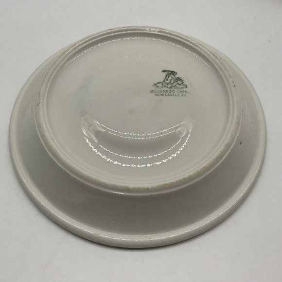 Shenango Vtg Navy China Restaurant Ware Includes Cup and Saucer and Small Bowl - Picture 15 of 16
